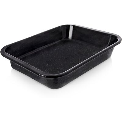 OEM Bandeja De Horno Rectangular Esmaltada Profunda De 41x32x6 Cm. OEM Bandeja De Horno Rectangular Esmaltada Profunda De 41x32x6 Cm.