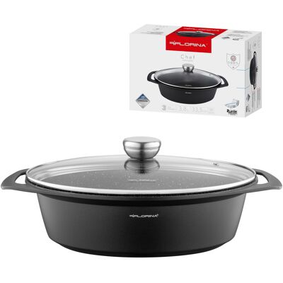 OEM Asador De Aluminio Florina Chef 33,5 Cm X 25 Cm X 9,8 Cm 3,8 L OEM Asador De Aluminio Florina Chef 33,5 Cm X 25 Cm X 9,8 Cm 3,8 L