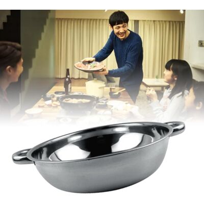 OEM Olla De Inducción De Acero Inoxidable De 36 Cm Con Asas Dobles, Para Uso Profesional Y Doméstico. OEM Olla De Inducción De Acero Inoxidable De 36 Cm Con Asas Dobles, Para Uso Profesional Y Doméstico.