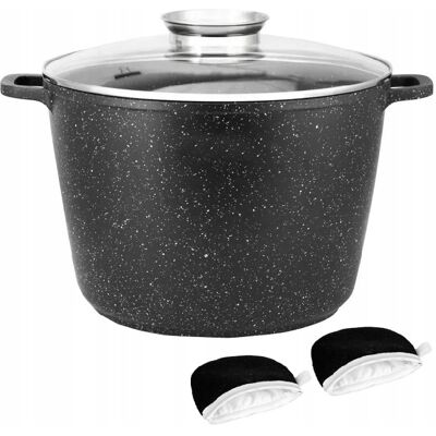 OEM Cacerola Grande Y Profunda De Mármol Con Tapa Para Caldo Xxl 24 Cm 6,2 L OEM Cacerola Grande Y Profunda De Mármol Con Tapa Para Caldo Xxl 24 Cm 6,2 L