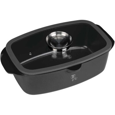 OEM Olla Para Asar Titanio Con Sabor Berlinger Haus Bh-8771 Antracita OEM Olla Para Asar Titanio Con Sabor Berlinger Haus Bh-8771 Antracita