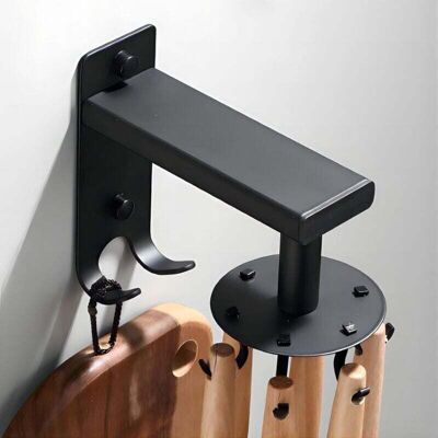 OEM Soporte Autoadhesivo De Pared Para Utensilios De Cocina, Ideal Para Colgar Ollas, Sartenes, Utensilios De Cocina, Espátulas, Cucharas Y Más. Incluye 6 Ganchos Extraíbles Y 2 Ganchos Fijos.-crezuo OEM Soporte Autoadhesivo De Pared Para Utensilios De Cocina, Ideal Para Colgar Ollas, Sartenes, Utensilios De Cocina, Espátulas, Cucharas Y Más. Incluye 6 Ganchos Extraíbles Y 2 Ganchos Fijos.-crezuo