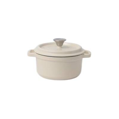 OEM Olla De Hierro Fundido Tierra 20cm 2,3l Crema Nois OEM Olla De Hierro Fundido Tierra 20cm 2,3l Crema Nois