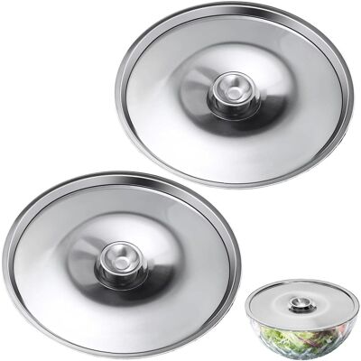OEM Tapas De Acero Inoxidable (2 Unidades) Para Cuencos, Tapas Para Mini Sartenes (12 Cm), Tapas Para Jarras De Leche, Accesorios De Repuesto Para Ollas Y Utensilios De Cocina. OEM Tapas De Acero Inoxidable (2 Unidades) Para Cuencos, Tapas Para Mini Sartenes (12 Cm), Tapas Para Jarras De Leche, Accesorios De Repuesto Para Ollas Y Utensilios De Cocina.