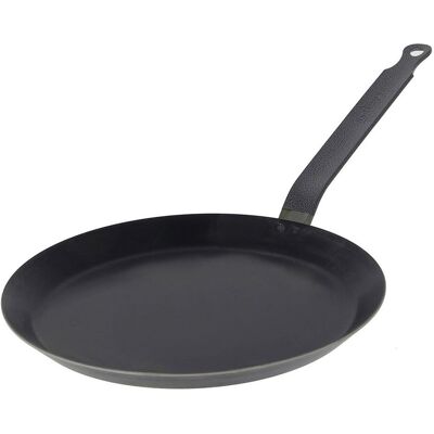 De Buyer Sartén Para Tortitas De Exterior De La Marca Buyer, 24 Cm, De Acero Inoxidable. De Buyer Sartén Para Tortitas De Exterior De La Marca Buyer, 24 Cm, De Acero Inoxidable.