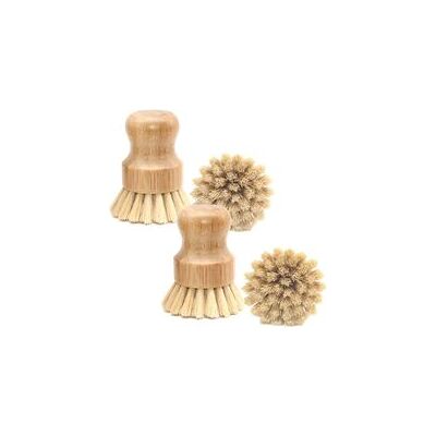 OEM Cepillo De Cocina De Sisal Natural, Cepillo Redondo De Bambú, Cepillo Para Ollas, Sartenes, Verduras, Cepillo De Limpieza Para El Hogar, Juego De 4 (sisal) - Crezuo OEM Cepillo De Cocina De Sisal Natural, Cepillo Redondo De Bambú, Cepillo Para Ollas, Sartenes, Verduras, Cepillo De Limpieza Para El Hogar, Juego De 4 (sisal) - Crezuo