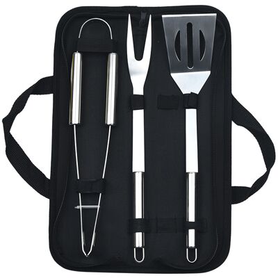 OEM Juego De Utensilios Para Barbacoa Casera: Espátula, Tenedor Y Pinzas De Acero Inoxidable - Excelentes Accesorios Para Los Amantes De La Parrilla Al Aire Libre. OEM Juego De Utensilios Para Barbacoa Casera: Espátula, Tenedor Y Pinzas De Acero Inoxidable - Excelentes Accesorios Para Los Amantes De La Parrilla Al Aire Libre.