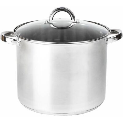 OEM Olla De Acero Inoxidable De 12 Litros, Grande, De Inducción, Tradicional, 28 Cm. OEM Olla De Acero Inoxidable De 12 Litros, Grande, De Inducción, Tradicional, 28 Cm.