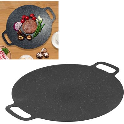 OEM Sartén Redonda Coreana Para Parrilla (bbq), 25 Cm De Diámetro, Hierro Antiadherente Con Revestimiento De Silicato Mineral, Para Uso Interior Y Exterior, Gran Capacidad De 1 Kg. OEM Sartén Redonda Coreana Para Parrilla (bbq), 25 Cm De Diámetro, Hierro Antiadherente Con Revestimiento De Silicato Mineral, Para Uso Interior Y Exterior, Gran Capacidad De 1 Kg.