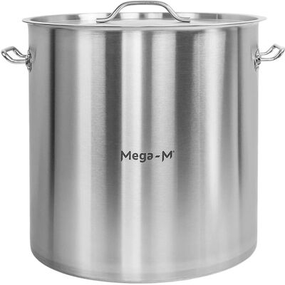 OEM Olla Alta Para Catering Con Tapa Mega-m Standard 71 L, Di谩metro 45 Cm X Altura 45 Cm N OEM Olla Alta Para Catering Con Tapa Mega-m Standard 71 L, Di谩metro 45 Cm X Altura 45 Cm N