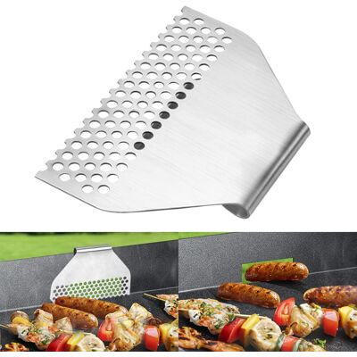OEM Juego De Dos Coladores De Alimentos, Fabricados En Acero Inoxidable, Aptos Para Sartenes De Barbacoa, Bandejas Para Hornear Y Otros Accesorios De Cocina Para Barbacoa. OEM Juego De Dos Coladores De Alimentos, Fabricados En Acero Inoxidable, Aptos Para Sartenes De Barbacoa, Bandejas Para Hornear Y Otros Accesorios De Cocina Para Barbacoa.
