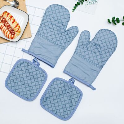 OEM Juego De Guantes De Cocina Y Agarraderas, Guantes De Horno Resistentes Al Calor, Superficie De Silicona Antideslizante, Aptos Para Usar En La Cocina, Para Cocinar, Hornear Y Asar A La Parrilla, Color OEM Juego De Guantes De Cocina Y Agarraderas, Guantes De Horno Resistentes Al Calor, Superficie De Silicona Antideslizante, Aptos Para Usar En La Cocina, Para Cocinar, Hornear Y Asar A La Parrilla, Color