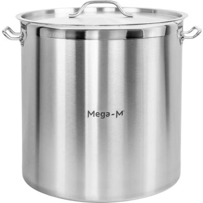 OEM Olla Alta Para Catering Con Tapa Mega-m Pro 71 L, Di谩metro 45 Cm X Altura 45 Cm N OEM Olla Alta Para Catering Con Tapa Mega-m Pro 71 L, Di谩metro 45 Cm X Altura 45 Cm N