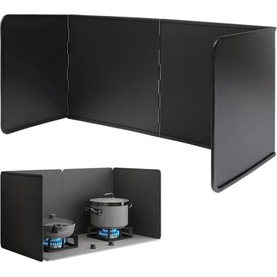 OEM Protector Antisalpicaduras De Cocina Ajustable De 40 Cm Para Cocina, Color Negro, Para Montaje En Pared. OEM Protector Antisalpicaduras De Cocina Ajustable De 40 Cm Para Cocina, Color Negro, Para Montaje En Pared.