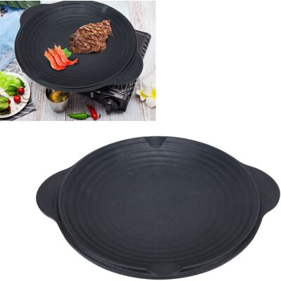OEM Plancha Multifuncional De Aleación De Aluminio, 34 Cm, Negra, Plancha Portátil Para Uso Doméstico, Accesorio De Cocina Para Asar A La Parrilla Y Preparar Tortitas. OEM Plancha Multifuncional De Aleación De Aluminio, 34 Cm, Negra, Plancha Portátil Para Uso Doméstico, Accesorio De Cocina Para Asar A La Parrilla Y Preparar Tortitas.