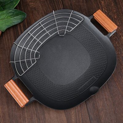 OEM Plancha Antiadherente Con Revestimiento De Secado Rápido Y Placa De Inducción Para Uso Interior Y Exterior, Ideal Para Acampar. OEM Plancha Antiadherente Con Revestimiento De Secado Rápido Y Placa De Inducción Para Uso Interior Y Exterior, Ideal Para Acampar.