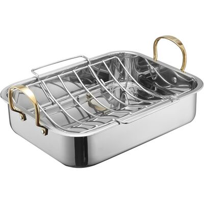 OEM Sartén Parrilla Versátil, Asador Giratorio De Acero Grueso OEM Sartén Parrilla Versátil, Asador Giratorio De Acero Grueso