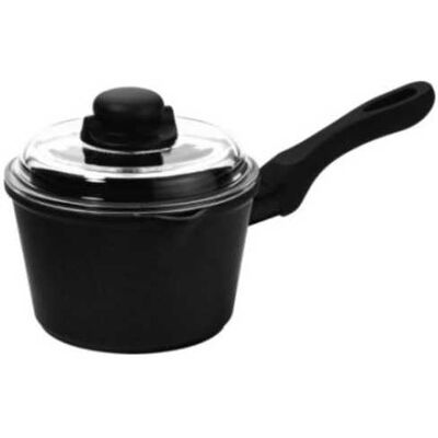 Cazuela De 1 Asa Con Tapa De 16 Cm Para Inducción Risoli Cazuela De 1 Asa Con Tapa De 16 Cm Para Inducción Risoli