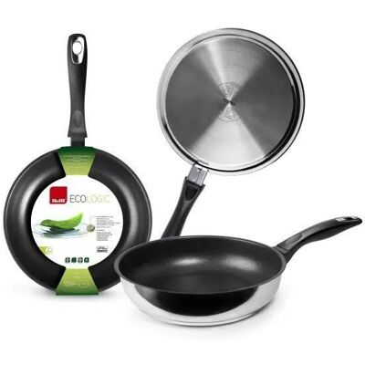 IBILI New Ecologic - Sartén antiadherente 28cm - Compatible con inducción IBILI New Ecologic - Sartén antiadherente 28cm - Compatible con inducción