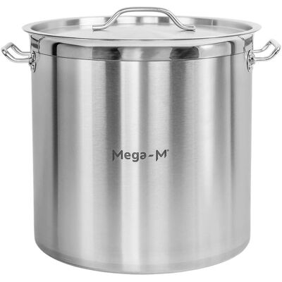 OEM Olla Alta Para Catering Con Tapa Mega-m Pro 50 L, Di谩metro 40 Cm X Altura 40 Cm N OEM Olla Alta Para Catering Con Tapa Mega-m Pro 50 L, Di谩metro 40 Cm X Altura 40 Cm N