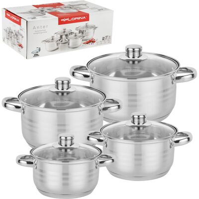 OEM Juego De Utensilios De Cocina De Acero Inoxidable Florina Anter, 8 Piezas. OEM Juego De Utensilios De Cocina De Acero Inoxidable Florina Anter, 8 Piezas.