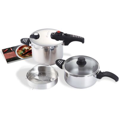 Olla Rapida Inoxibar G-sola Duo 4+6 Ltrs Olla Rapida Inoxibar G-sola Duo 4+6 Ltrs