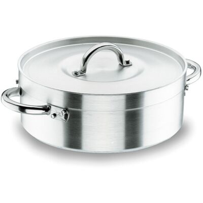 Cacerola Con Tapa 40 Cm Aluminio Lacor Para Vitroceramica, Electrica, Gas Capacidad 21,1 L Alto 16 Cm Cacerola Con Tapa 40 Cm Aluminio Lacor Para Vitroceramica, Electrica, Gas Capacidad 21,1 L Alto 16 Cm