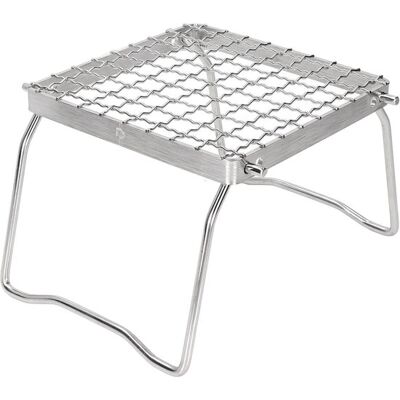 OEM Mini Barbacoa Plegable De Acero Inoxidable - Soporte Para Fogata - Soporte Portátil Para Ollas - Diseño De Malla - Ideal Para Picnics Al Aire Libre OEM Mini Barbacoa Plegable De Acero Inoxidable - Soporte Para Fogata - Soporte Portátil Para Ollas - Diseño De Malla - Ideal Para Picnics Al Aire Libre