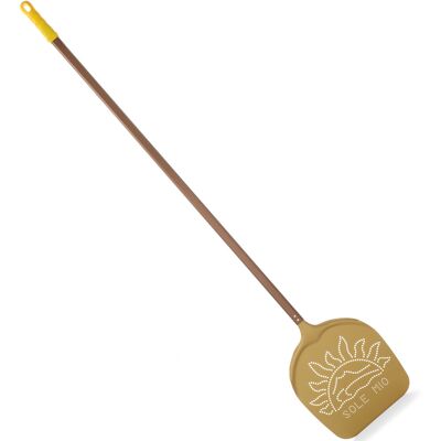 Paleta de pizza perforada de aluminio Sole Mio - 330x1700mm - Paleta para pizza Paleta de pizza perforada de aluminio Sole Mio - 330x1700mm - Paleta para pizza