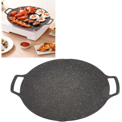 OEM Tabla De Parrilla Universal De 30 Cm Fabricada En Aluminio Coreano, Sartén Para Teppanyaki, Apta Para Uso En Interiores Y Exteriores, Camping, Con Revestimiento Antiadherente. OEM Tabla De Parrilla Universal De 30 Cm Fabricada En Aluminio Coreano, Sartén Para Teppanyaki, Apta Para Uso En Interiores Y Exteriores, Camping, Con Revestimiento Antiadherente.