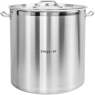 OEM Olla Alta Para Catering Con Tapa Mega-m Pro 98 L, Di谩metro 50 Cm X Altura 50 Cm N OEM Olla Alta Para Catering Con Tapa Mega-m Pro 98 L, Di谩metro 50 Cm X Altura 50 Cm N