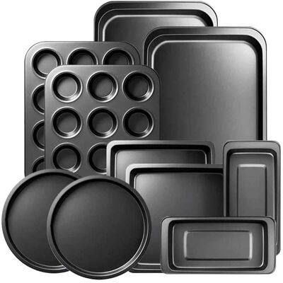 OEM Juego De Moldes Antiadherentes Para Horno, Moldes Redondos/cuadrados Para Pasteles, Moldes Para Muffins, Bandejas Para Hornear, Juego De Bandejas Para Galletas, Artículos De Repostería Navideña, Color OEM Juego De Moldes Antiadherentes Para Horno, Moldes Redondos/cuadrados Para Pasteles, Moldes Para Muffins, Bandejas Para Hornear, Juego De Bandejas Para Galletas, Artículos De Repostería Navideña, Color