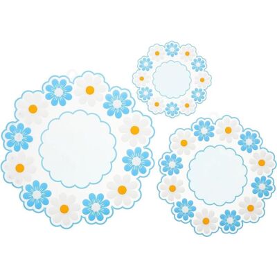 OEM Juego De Tres Esterillas De Silicona Para Wok, Reutilizables Y Antideslizantes, Ideales Para El Hogar. OEM Juego De Tres Esterillas De Silicona Para Wok, Reutilizables Y Antideslizantes, Ideales Para El Hogar.