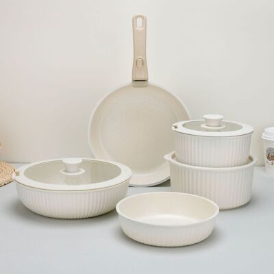 OEM Juego De Utensilios De Cocina De 11 Piezas Con Asas Desmontables, Ollas Y Sartenes Apilables Antiadherentes De Granito Con Tapas, Sartén Que Ahorra Espacio. OEM Juego De Utensilios De Cocina De 11 Piezas Con Asas Desmontables, Ollas Y Sartenes Apilables Antiadherentes De Granito Con Tapas, Sartén Que Ahorra Espacio.