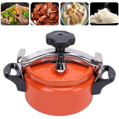 OEM Olla A Presión De 3 Litros Fabricada En Aleación De Aluminio Naranja Con Doble Fondo, Gran Capacidad, Fácil De Abrir Y Cerrar, Apta Para Cocinas De Gas E Inducción. OEM Olla A Presión De 3 Litros Fabricada En Aleación De Aluminio Naranja Con Doble Fondo, Gran Capacidad, Fácil De Abrir Y Cerrar, Apta Para Cocinas De Gas E Inducción.