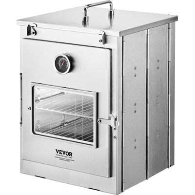 Vevor Horno De Camping Plegable, Acero Inoxidable, Con Parrilla De 3 Niveles, Asa Y Termómetro, Ideal Para Usar Con Leña Y Estufas De Propano, Para Hornear Pan, Pizza Y Cocinar Al Aire Libre Vevor Horno De Camping Plegable, Acero Inoxidable, Con Parrilla De 3 Niveles, Asa Y Termómetro, Ideal Para Usar Con Leña Y Estufas De Propano, Para Hornear Pan, Pizza Y Cocinar Al Aire Libre