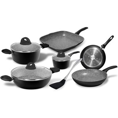 Bialetti Aeternum Y00agd0398 Kit De Cacerolas 10 Pieza(s) Bialetti Aeternum Y00agd0398 Kit De Cacerolas 10 Pieza(s)