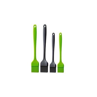 OEM Pinceles De Silicona Para Repostería, Aptos Para Hornear, Asar A La Parrilla, Aplicar Aceite, Mantequilla, Salsas, Etc. (juego De 4) - Crezuo OEM Pinceles De Silicona Para Repostería, Aptos Para Hornear, Asar A La Parrilla, Aplicar Aceite, Mantequilla, Salsas, Etc. (juego De 4) - Crezuo