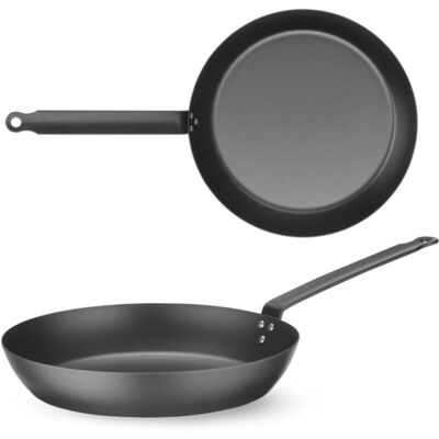 Hendi - Sartén Para Todo Tipo De Cocinas Fabricada En Acero Al Carbono, Diámetro 244 Mm Hendi - Sartén Para Todo Tipo De Cocinas Fabricada En Acero Al Carbono, Diámetro 244 Mm