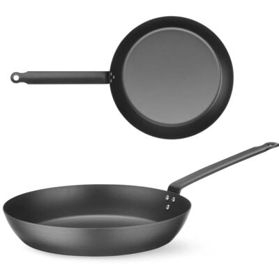 Hendi - Sartén Para Todo Tipo De Cocinas Fabricada En Acero Al Carbono, Diámetro 264 Mm Hendi - Sartén Para Todo Tipo De Cocinas Fabricada En Acero Al Carbono, Diámetro 264 Mm