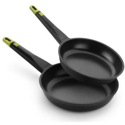 Set Dos Sartenes Bra 20-24 Cm Foodie A491236 Set Dos Sartenes Bra 20-24 Cm Foodie A491236