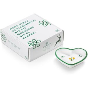 Gmundner Keramik - Gmundner Cerámica Flores Esparcidas, Cuenco En Forma De Corazón (l 10 Cm) Gmundner Keramik - Gmundner Cerámica Flores Esparcidas, Cuenco En Forma De Corazón (l 10 Cm)