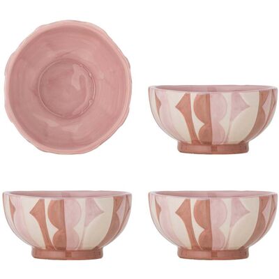 Bloomingville - Saul Bowl - Rose - Stoneware Bloomingville - Saul Bowl - Rose - Stoneware