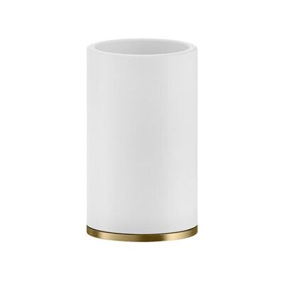Vaso De Pie Gessi Inciso Blanco Mate, 58531727 Vaso De Pie Gessi Inciso Blanco Mate, 58531727