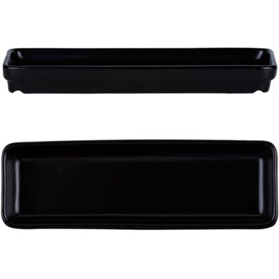 OEM Plato Rectangular De Cerámica Negra Para Sushi, Ideal Para Restaurantes, Cuenco Decorativo Para Aperitivos O Vajilla Para Uso Doméstico. OEM Plato Rectangular De Cerámica Negra Para Sushi, Ideal Para Restaurantes, Cuenco Decorativo Para Aperitivos O Vajilla Para Uso Doméstico.