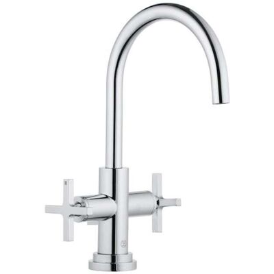 Grifo de un solo agujero Kludi Nova Fonte Cromático - Baño Grifo de un solo agujero Kludi Nova Fonte Cromático - Baño