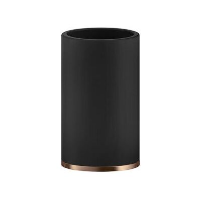Vaso De Pie Gessi Inciso Negro Mate, 58532708 Vaso De Pie Gessi Inciso Negro Mate, 58532708