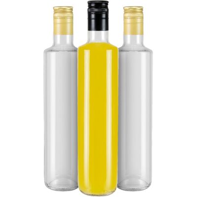 OEM 50 Botellas De Vidrio Dorica De 500 Ml, Incoloras, Para Aceite De Oliva, Tinturas, Vinagre Y Zumos De 0,5 L. OEM 50 Botellas De Vidrio Dorica De 500 Ml, Incoloras, Para Aceite De Oliva, Tinturas, Vinagre Y Zumos De 0,5 L.