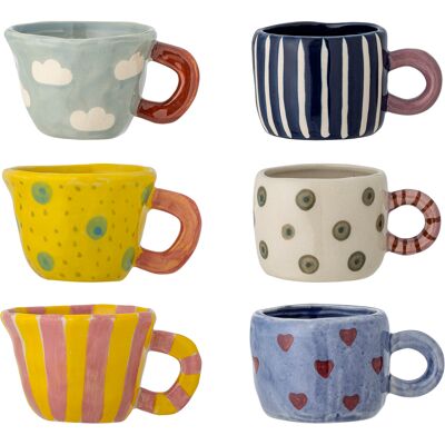 Bloomingville - Nini Cup - Multi - Stoneware Bloomingville - Nini Cup - Multi - Stoneware