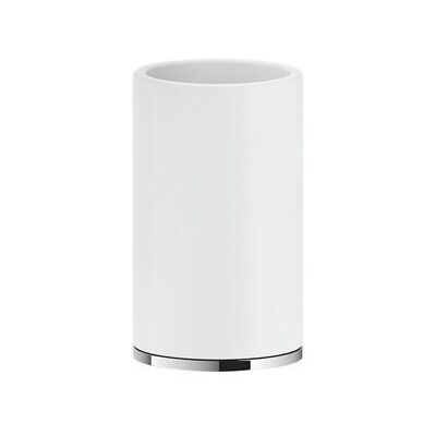 Vaso De Pie Gessi Inciso Blanco Mate, 58531031 Vaso De Pie Gessi Inciso Blanco Mate, 58531031